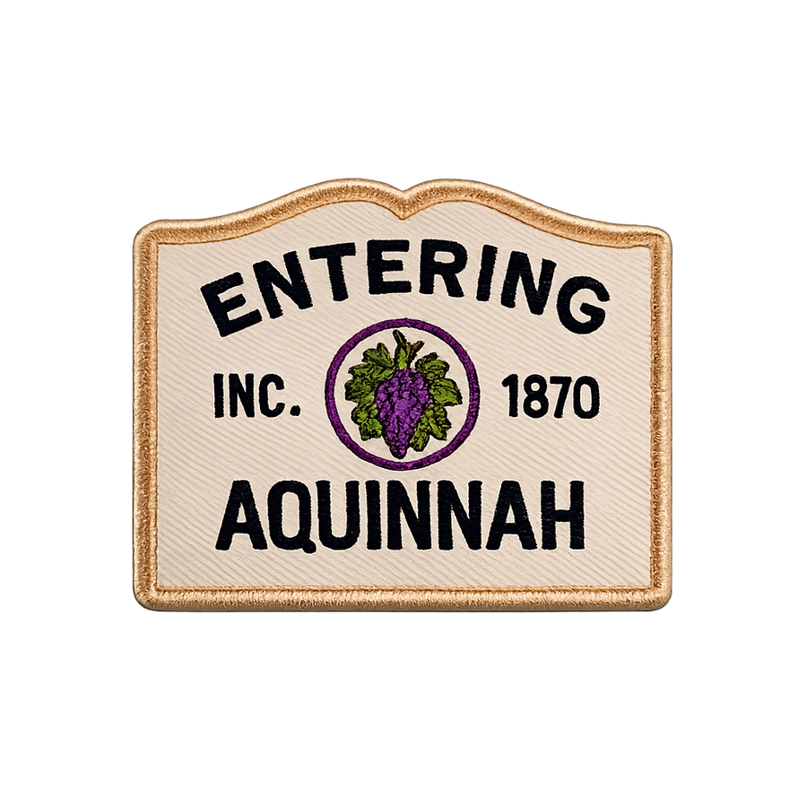 Entering Aquinnah