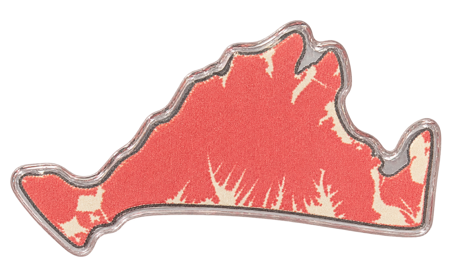 Pink MV Island - Pin