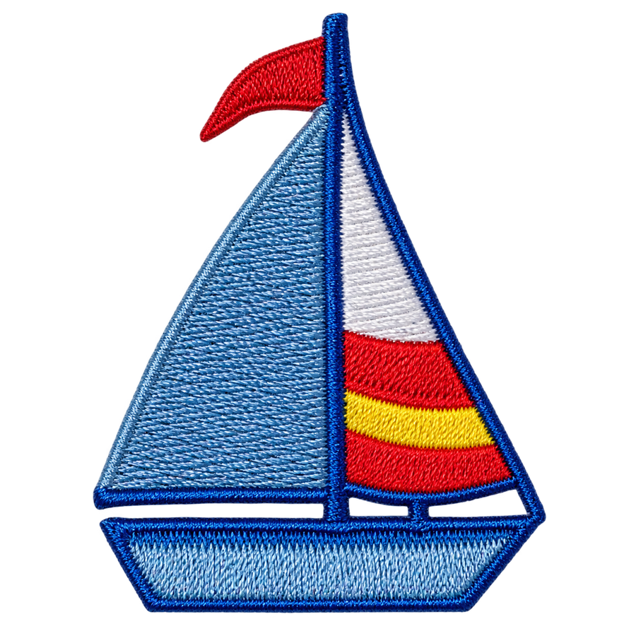 Blue Sailboat