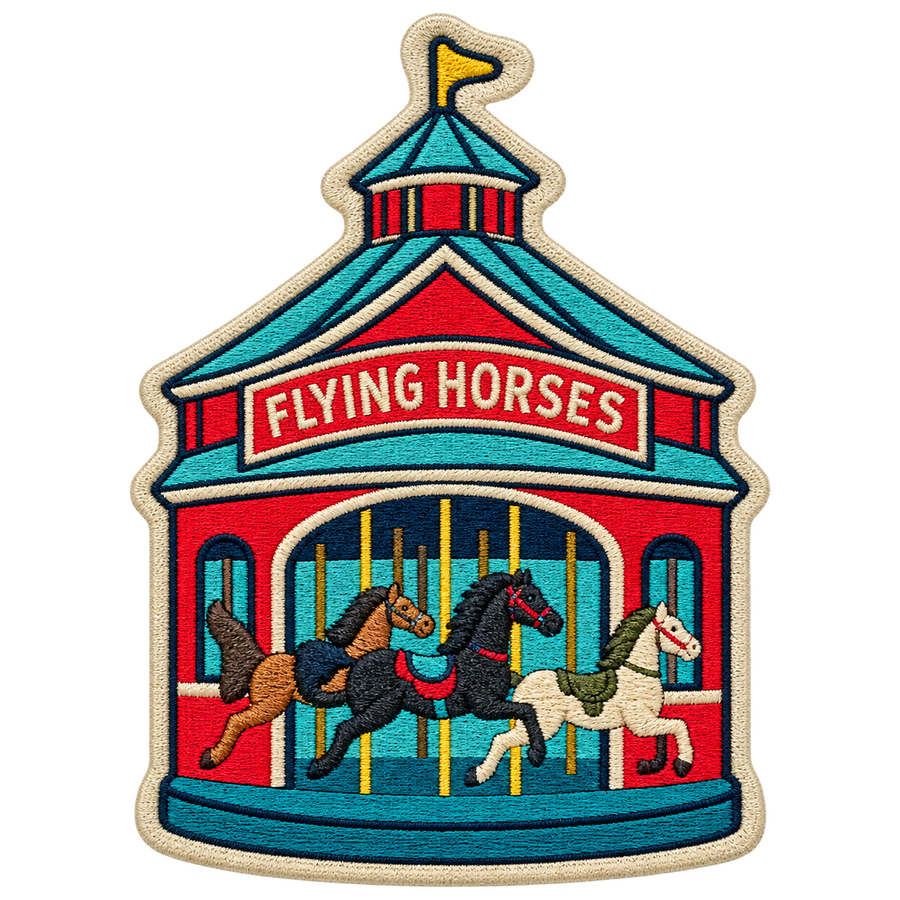 Flying Horses (Woven)