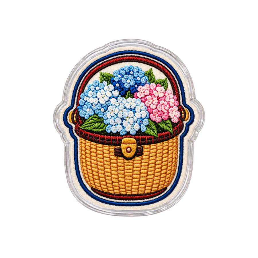 Hydrangea Basket - Pin