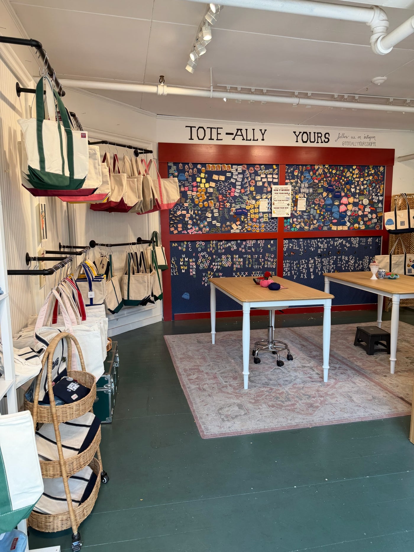 Toteally Yours studio on Martha’s Vineyard